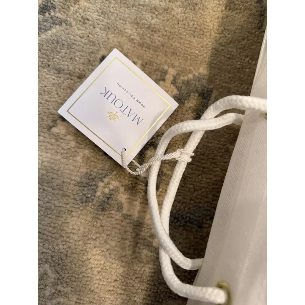 Matouk MONTREUX STANDARD Duck Down Chalet PILLOW Medium NWT $500
